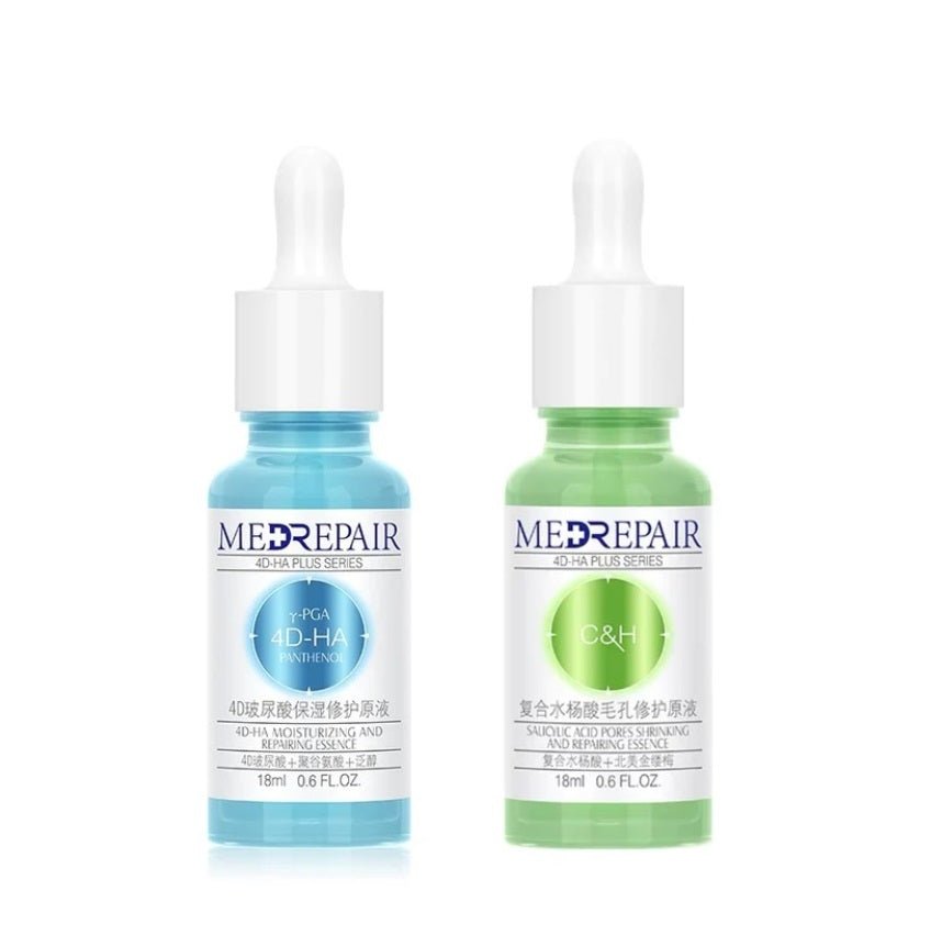 MEDREPAIR PORES SHRINKING & 4D REPAIR ESSENCE SET (18ML+18ML) - My Green Herbs